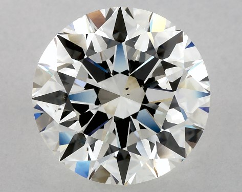 GIA 3.01 Carat H-VS2 Excellent Cut Round Diamond