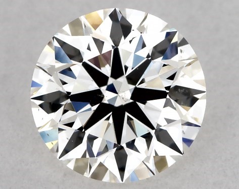 GIA 0.80 Carat I-SI1 Excellent Cut Round Natural Diamond