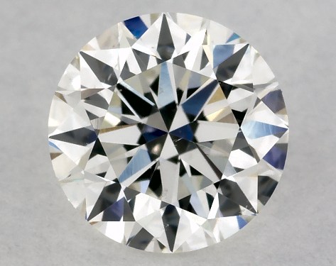 GIA 0.75 Carat H-SI1 Excellent Cut Round Diamond