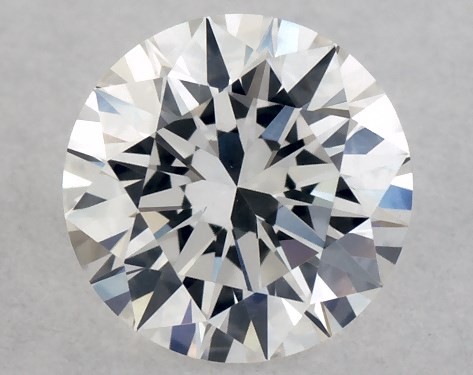 GIA 0.37 Carat F-SI2 Excellent Cut Round Diamond