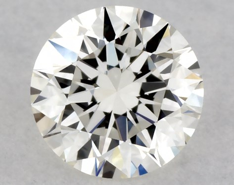 GIA 0.30 Carat J-IF Excellent Cut Round Diamond