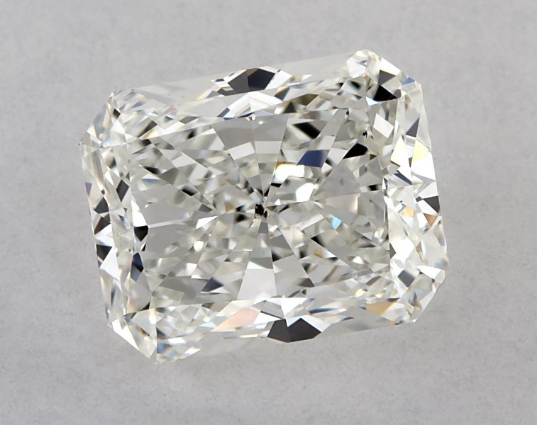 1.7 carat radiant diamond, H SI1
