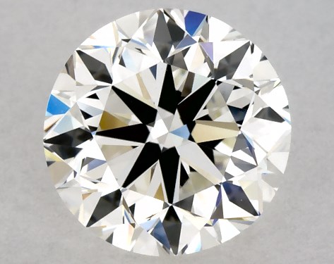 GIA 1.00 Carat H-VS1 Very Good Cut Round Natural Diamond