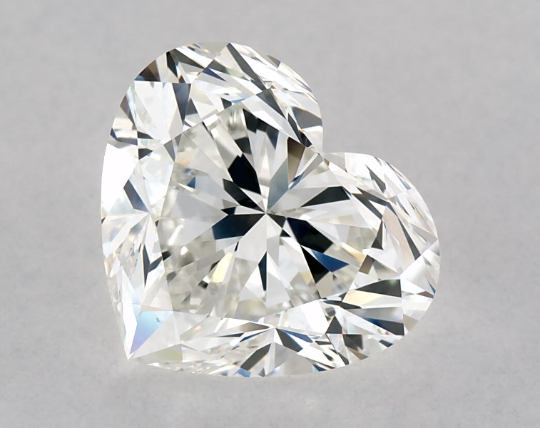 2.51 carat heart diamond, I VS1