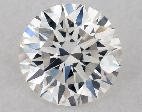 GIA 0.36 Carat H-SI2 Excellent Cut Round Diamond