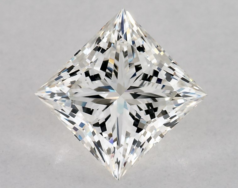 1.38 carat princess diamond, G VS1