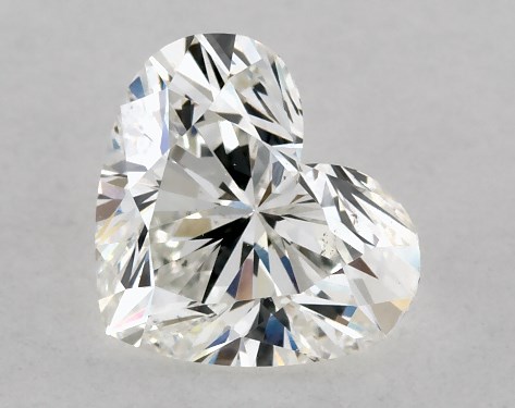 GIA 1.00 Carat H-VS2 Ideal Cut Heart Diamond