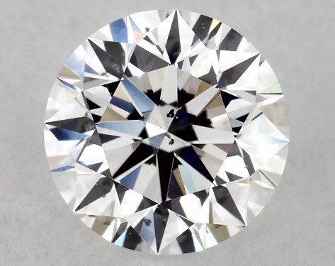 GIA 0.84 Carat E-SI1 Excellent Cut Round Diamond