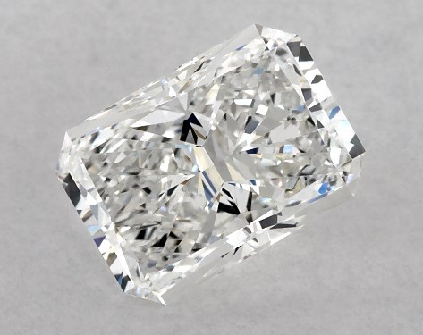 IGI 2.01 Carat E-VS1 Very Good Cut Radiant Lab-Grown Diamond