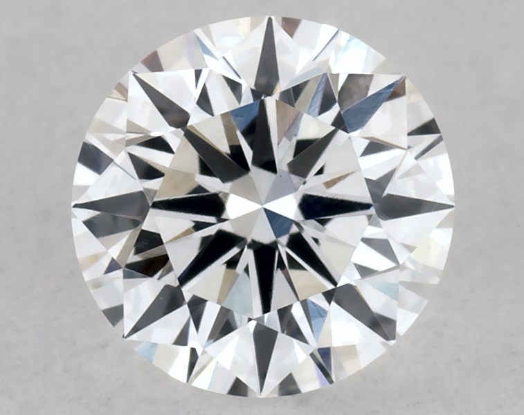 0.44 carat round diamond, E VVS2