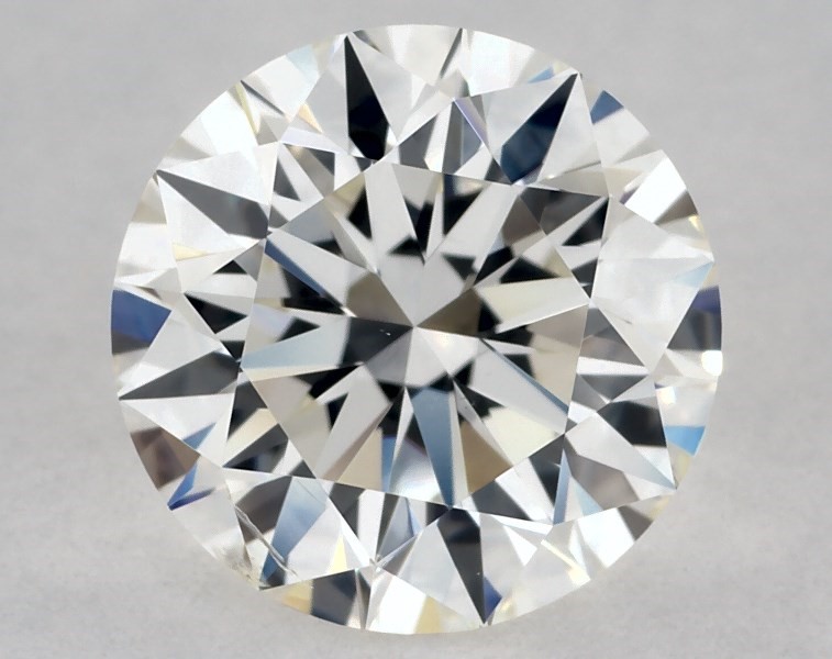 1 carat round diamond, I SI1