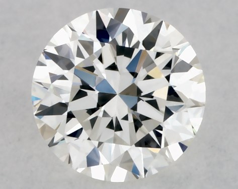 GIA 0.30 Carat J-IF Very Good Cut Round Diamond