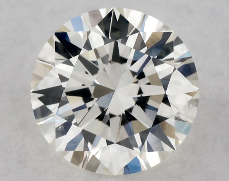 0.5 carat round diamond, I SI1