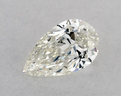 GIA 0.30 Carat K-SI1 Ideal Cut Pear Diamond