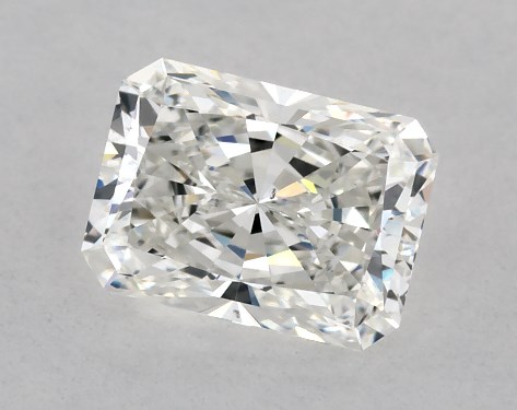 GIA 1.01 Carat H-VS2 Ideal Cut Radiant Natural Diamond