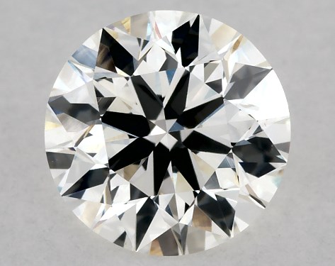 GIA 1.00 Carat H-VS1 Excellent Cut Round Diamond