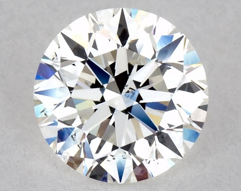 GIA 0.80 Carat I-SI1 Excellent Cut Round Natural Diamond
