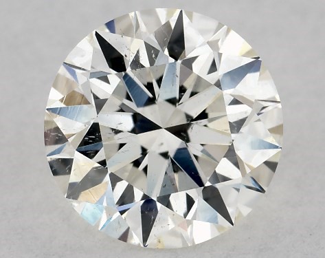GIA 0.87 Carat I-SI1 Excellent Cut Round Natural Diamond