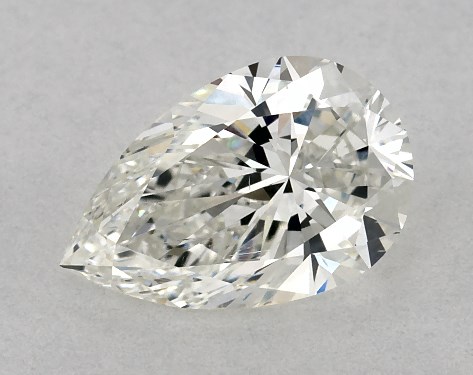 GIA 1.01 Carat H-VS2 Very Good Cut Pear Diamond