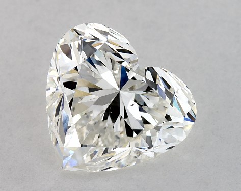 GIA 3.01 Carat G-VS2 Very Good Cut Heart Diamond