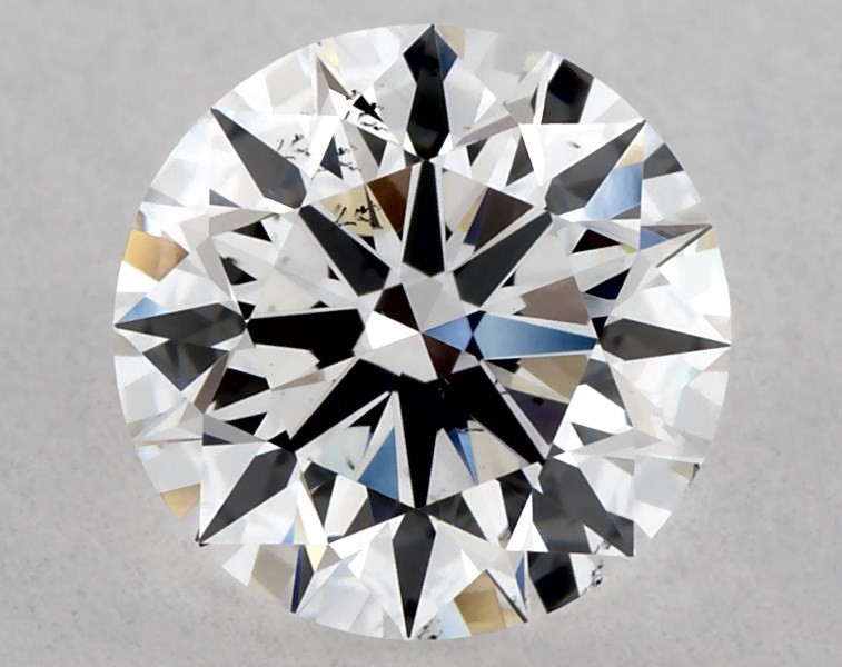 1.02 carat round diamond, E SI1