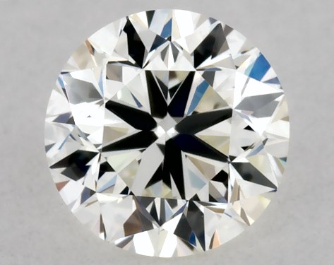 GIA 0.30 Carat J-IF Very Good Cut Round Diamond