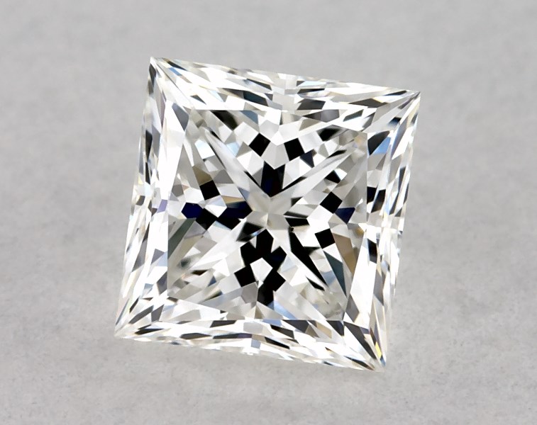 0.7 carat princess diamond, H VS2