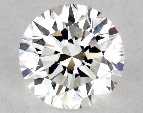 GIA 1.00 Carat H-VS1 Very Good Cut Round Diamond