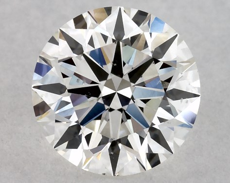 GIA 0.80 Carat H-SI1 Excellent Cut Round Diamond