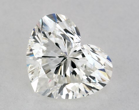 GIA 1.00 Carat H-VS1 Ideal Cut Heart Diamond
