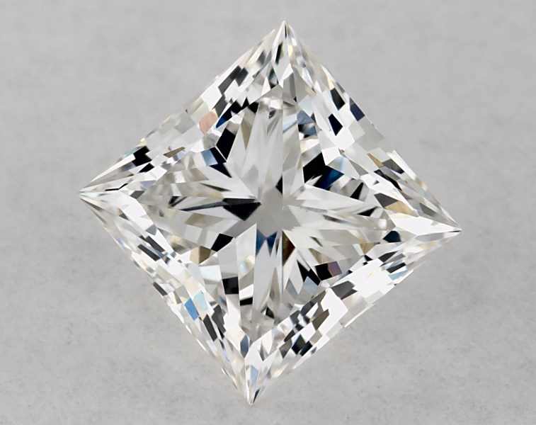 0.72 carat princess diamond, H SI1
