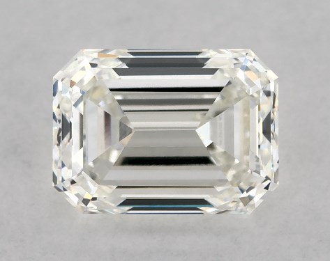 GIA 1.00 Carat H-VVS1 Very Good Cut Emerald Diamond
