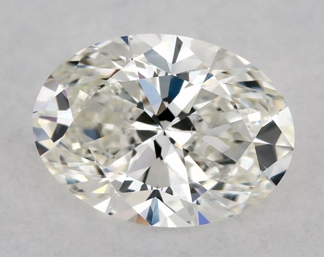 GIA 1.00 Carat H-VS2 Very Good Cut Oval Diamond