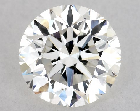 GIA 0.80 Carat H-SI1 Very Good Cut Round Diamond