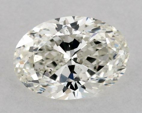 GIA 0.30 Carat J-SI2 Ideal Cut Oval Diamond