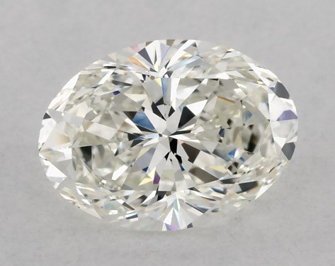GIA 1.00 Carat H-VVS1 Very Good Cut Oval Diamond