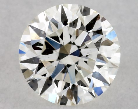 GIA 0.32 Carat J-SI2 Excellent Cut Round Diamond