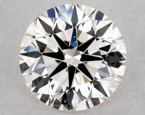 GIA 1.00 Carat K-VS2 Excellent Cut Round Diamond