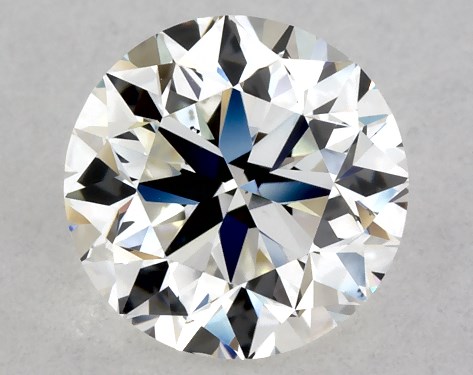 GIA 1.00 Carat H-VS2 Very Good Cut Round Diamond