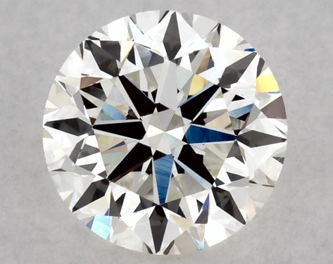 GIA 1.00 Carat H-VS1 Very Good Cut Round Diamond