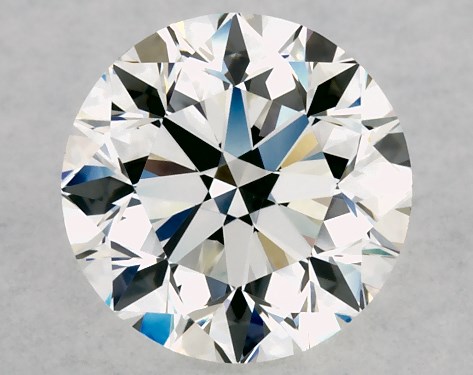 GIA 1.00 Carat H-VS1 Very Good Cut Round Diamond
