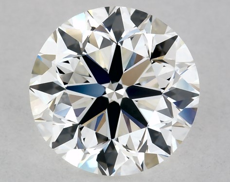 GIA 1.00 Carat H-VS1 Very Good Cut Round Diamond