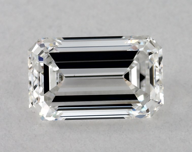 0.52 carat emerald diamond, E VS1