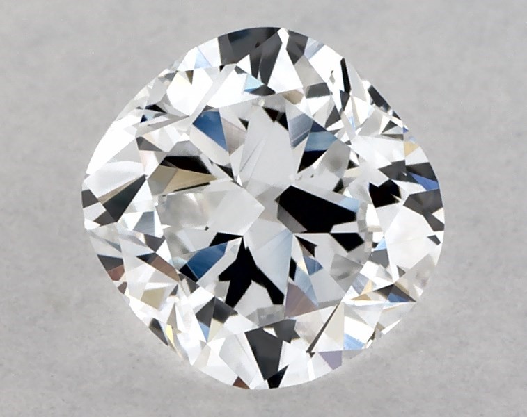 0.5 carat cushion diamond, D VS1