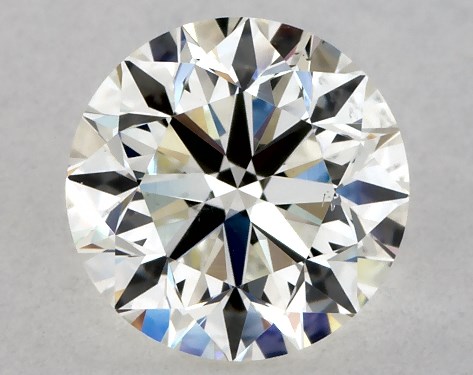 GIA 1.00 Carat K-VS2 Very Good Cut Round Natural Diamond