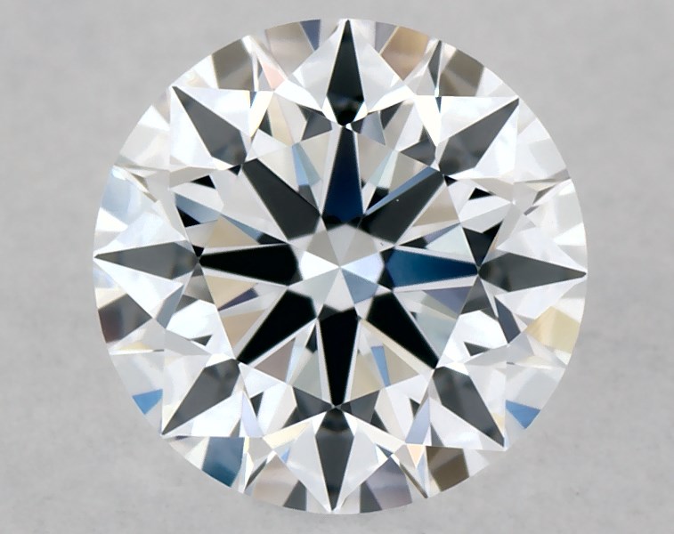 0.62 carat round diamond, D VVS2