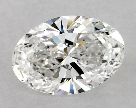 IGI 2.00 Carat E-VS1 Very Good Cut Oval Lab-Grown Diamond