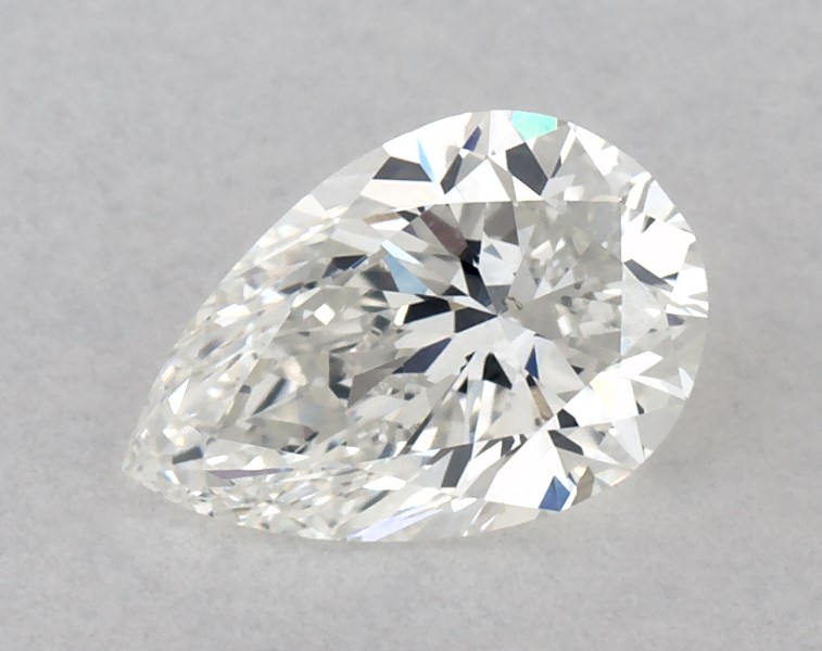 0.5 carat pear diamond, H SI1
