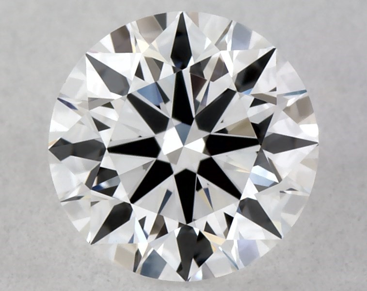 0.51 carat round diamond, D FL