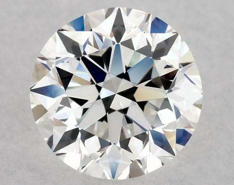 GIA 1.00 Carat H-VVS2 Very Good Cut Round Diamond